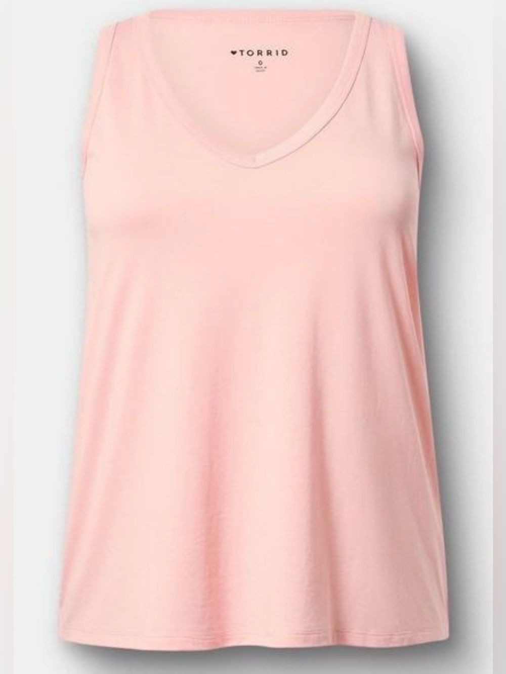 NWT Torrid Pink Girlfriend Tank Size 3